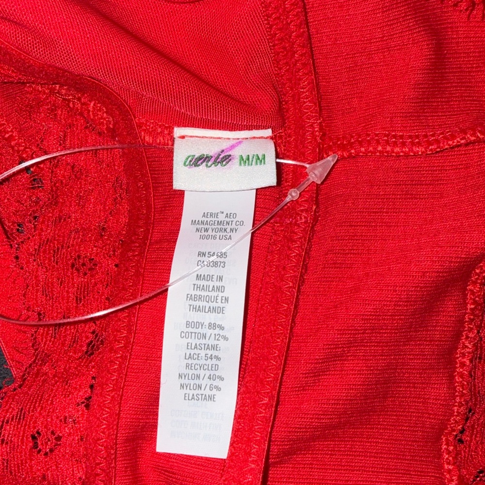 aerie Longline Eyelash Trim Bralette - Picture 8 of 8